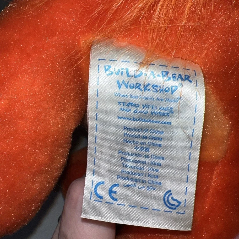 Build A Bear Palace Pets Disney Princess Ariel Cat Poppy Treasure Orange 11